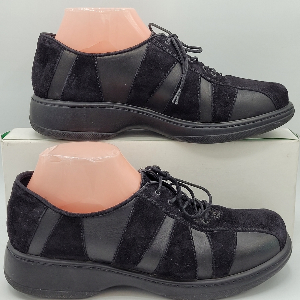 Dansko Folly Suede Oxford Laceup Shoes Size 41 Us 10.5 / 11